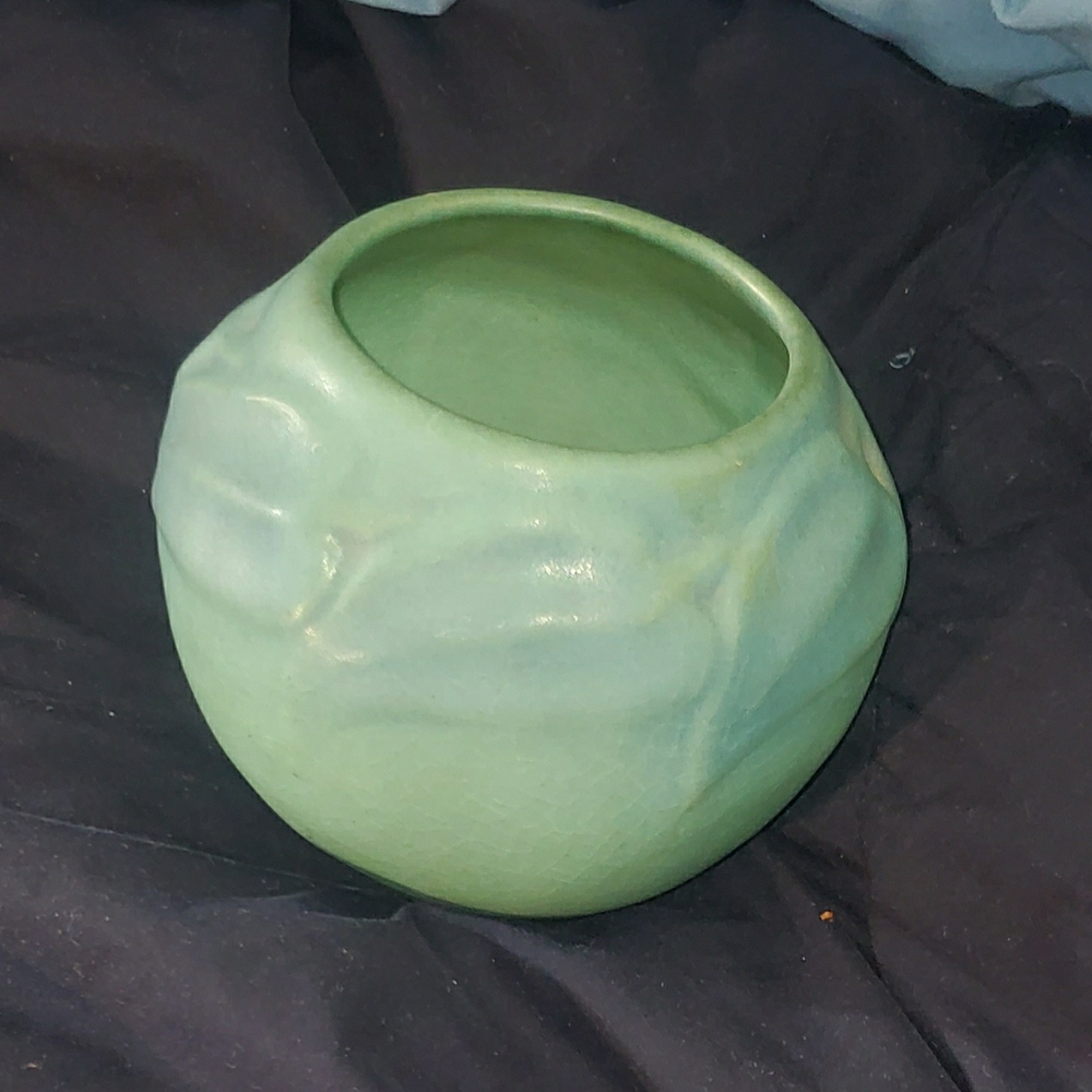 Van Briggle Artisan Mint Green Ceramic Bowl